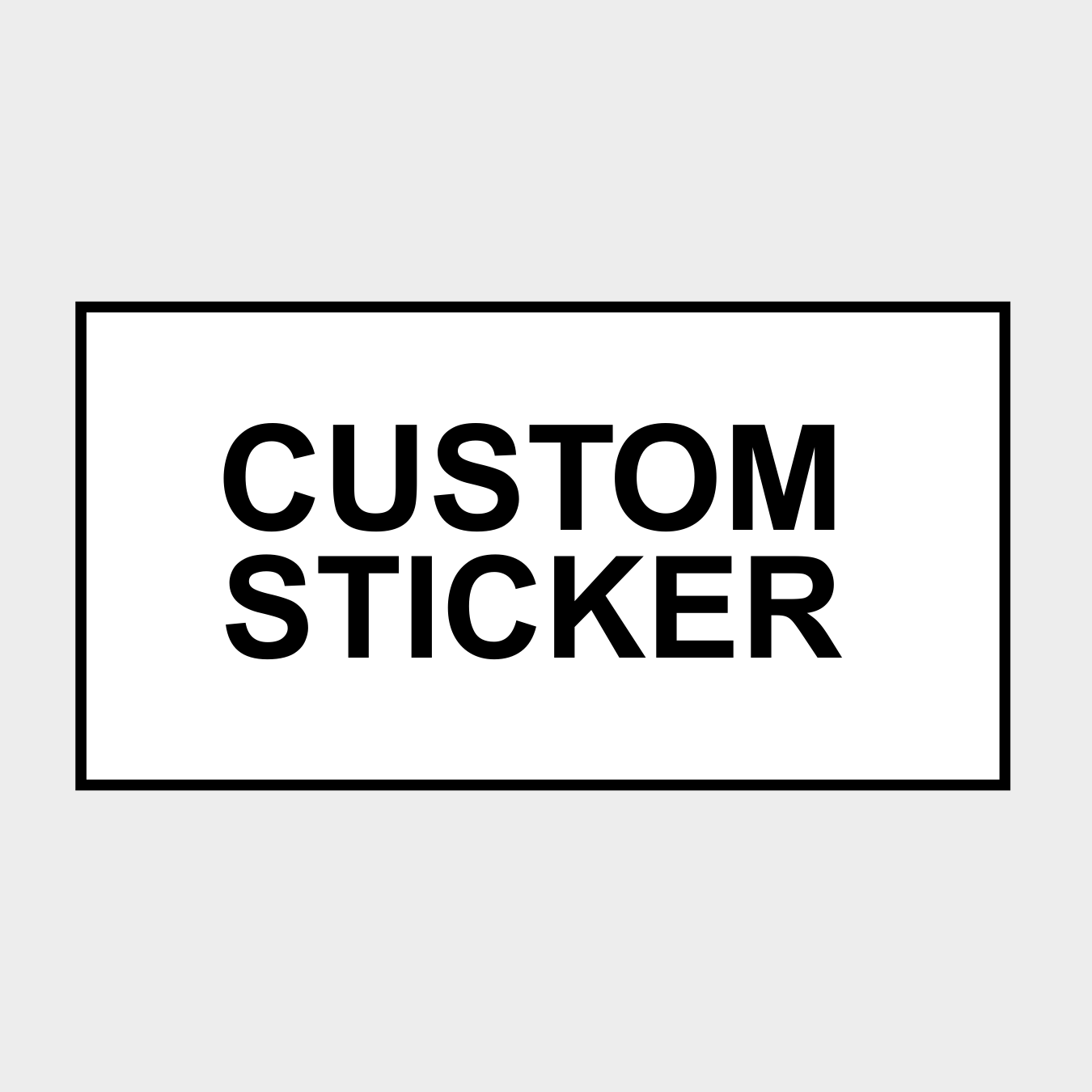 Rectangle Stickers – Tradestick