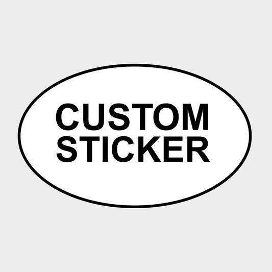 Oval Stickers