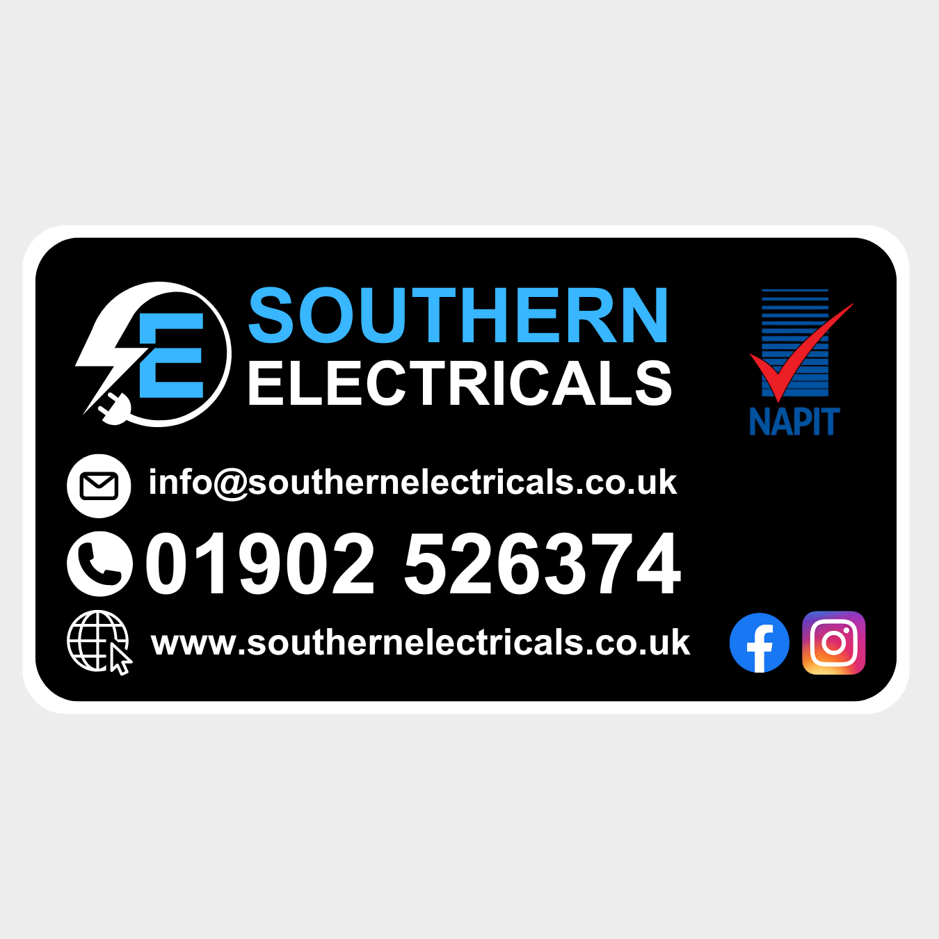 Electrician Business Stickers