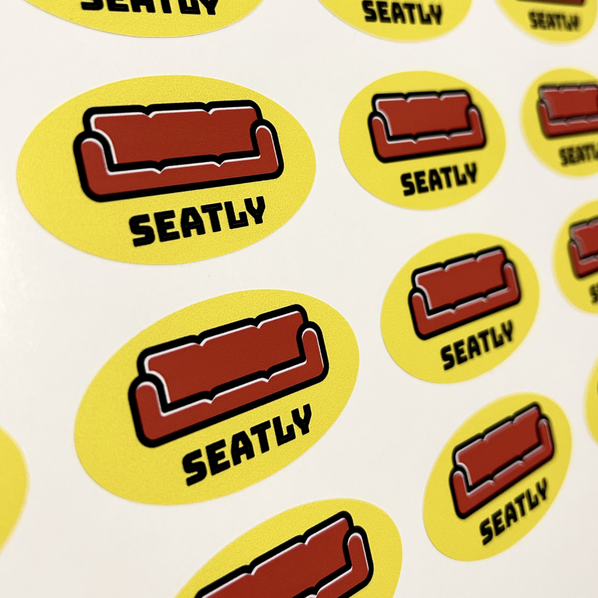Oval Stickers