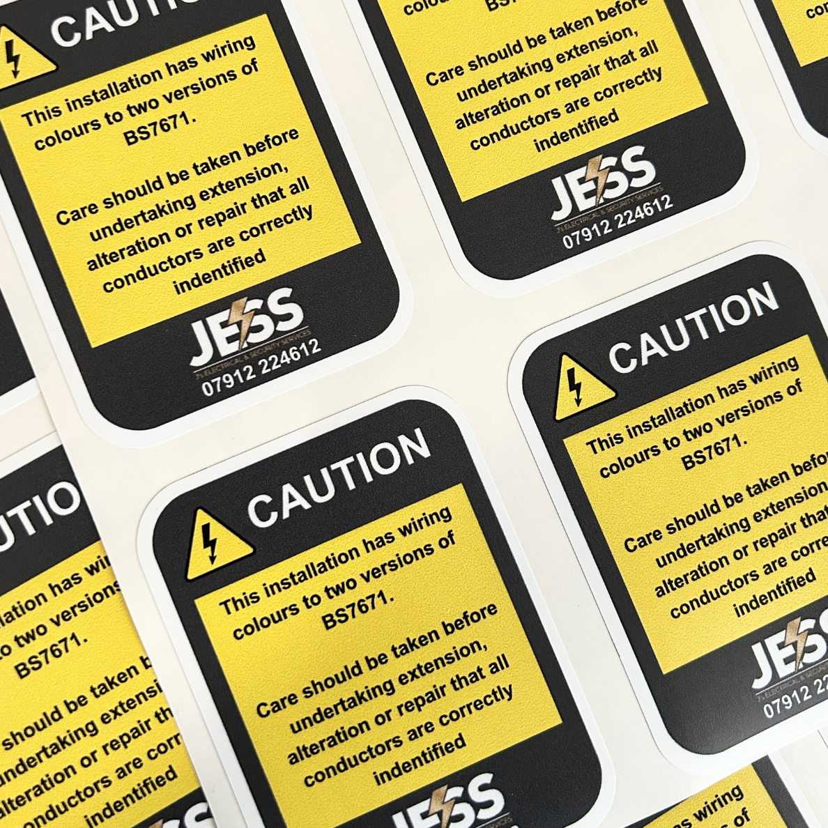 Electrical Bundle Sticker Pack