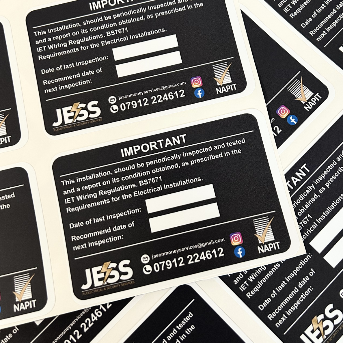 Electrical Bundle Sticker Pack